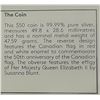 Image 5 : 2018 50th Anniversary of the Canadian Flag $50. Coloured. Square shaped. 99.99% pure Silver. Proof. 
