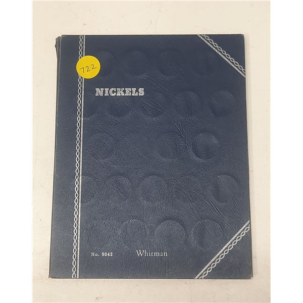 Canadian Nickel Collection 1922 – 1979. Missing only 1925 & 1926. Housed in a blue Whitman 