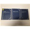 Image 1 : Lot of 3 Empty Canadian 25 Cents blue Whitman folders. Includes 1858 – 1910, 1911 [x=#8211/