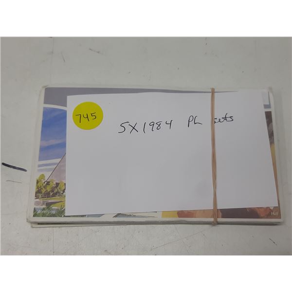 Lot of 5 1984 Proof Like Sets. All have envelopes & COA.