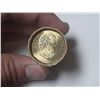 Image 3 : Roll of 25 Special Canadian Olympic Games Lucky Loonies issued for the Olympics in Rio. Unopened. BU