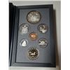 Image 1 : 1989 Double Dollar Proof Set. The Silver Dollar commemorates the 200th Anniversary of fur trader Ale