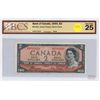 Image 1 : 1954 Canadian 2 Dollar Bill BC-30a, Coyne-Towers, Devils Face, Very Fine 25