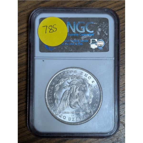 NGC 1885 O S U.S. 1 Dollar MS 63