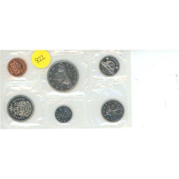 Royal Canadian Mint Uncirculated Coin Set 1968
