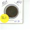 Image 1 : Newfoundland 1 Cent 1909 VF-30