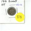 Image 1 : NFLD 5 Cent Coin 1912 VG-10