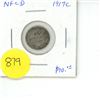 Image 1 : NFLD 5 Cent Coin 1917c F-12