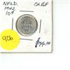 Image 1 : NFLD 10 Cent Coin CH.EF Lustrous 1942