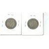 Image 2 : (2) Canadian 25 Cent Coin VG 1917, 1918
