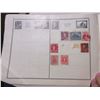 Image 2 : Worldwide Stamp Album containing 526 old stamps from around the world.
