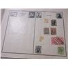 Image 3 : Worldwide Stamp Album containing 526 old stamps from around the world.