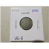 Image 1 : 1921 Silver 10 Cents. VG-8.