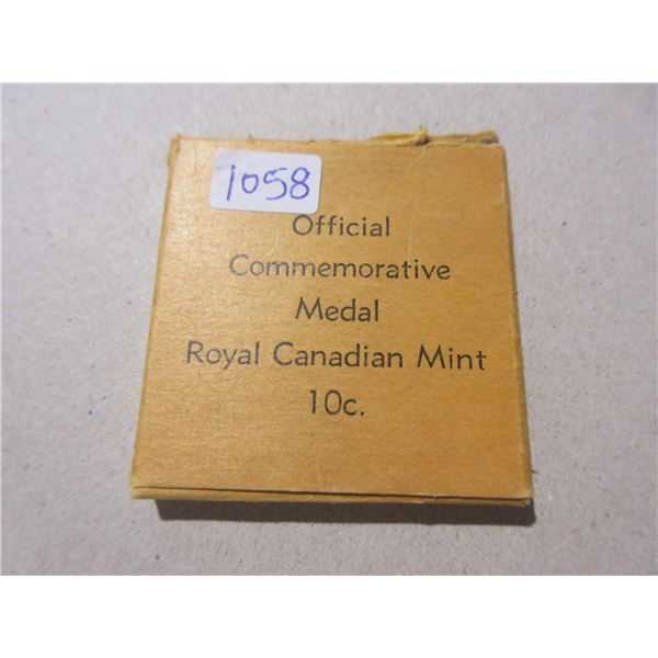 1939 Royal Visit to Canada bronze medal. This is the larger medal that was only available at the Pos