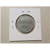 Image 2 : SGIO Coffee Bar aluminum token. VF+.