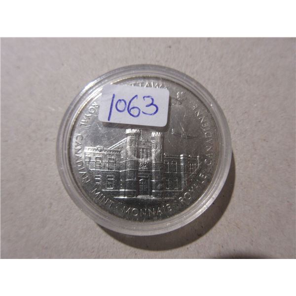 Royal Canadian Mint medal that depicts both the Ottawa and Winnipeg Mints. Uncirculated.