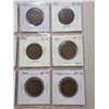 Image 3 : Set of 12 Canadian Large Cents 1909 – 1920. Coins grade VG – VF-30.