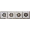 Image 1 : Set of 4 Proof 50 Cents: 1982, 1983 1985 & 1992.