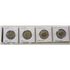 Image 1 : Set of 4 Specimen Toonies: 2007, 2008, 2010 & 2011.