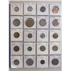 Image 1 : Set of 20 African coins from Algeria to Uganda.