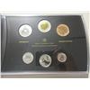Image 2 : 2014 Canadian Specimen Set. 6-coin set with Ferruginous Hawk Loonie, only available in this set.