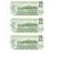 Image 2 : Lot of 3 X 1973 Canadian Consecutive 1 Dollar Bills -BAD0145903 to 905