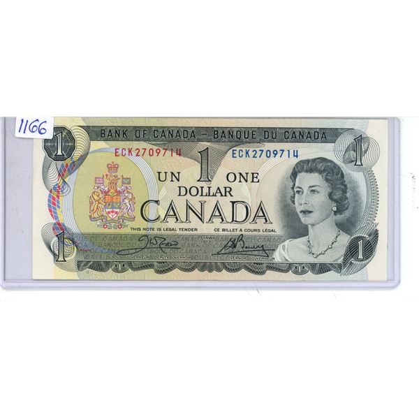 1973 Canadian 1 Dollar Bill -ECK2709714