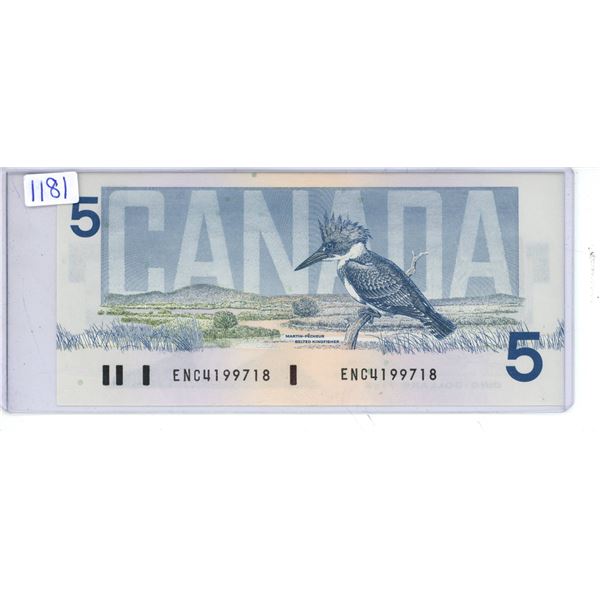 1979 Canadian 5 Dollar Bill -ENC4199718