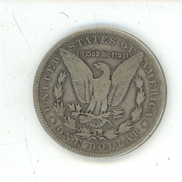 1890 US Dollar Morgan Silver
