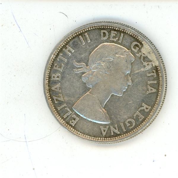 1964 100th ANNI Conferences in Charlottetown and Quebec Silver Dollar