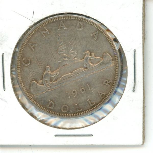 1961 Silver Canadian Dollar