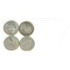 Image 1 : Lot of 4 (1967) Silver Canadian Quarters