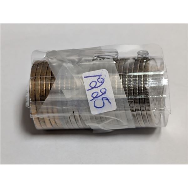 Lot of Canadian Half Dollars and Dollars