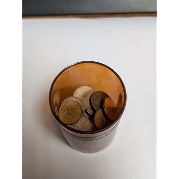 Lot of Canadian Pennies