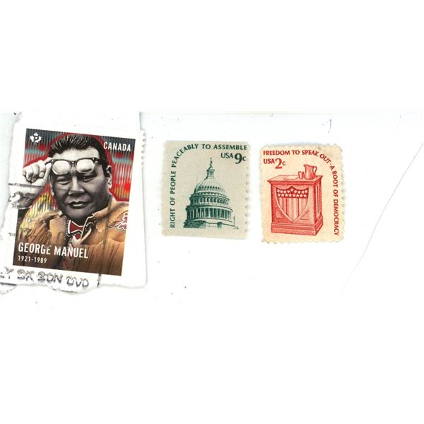 lot of 3 Stamps (Unused)