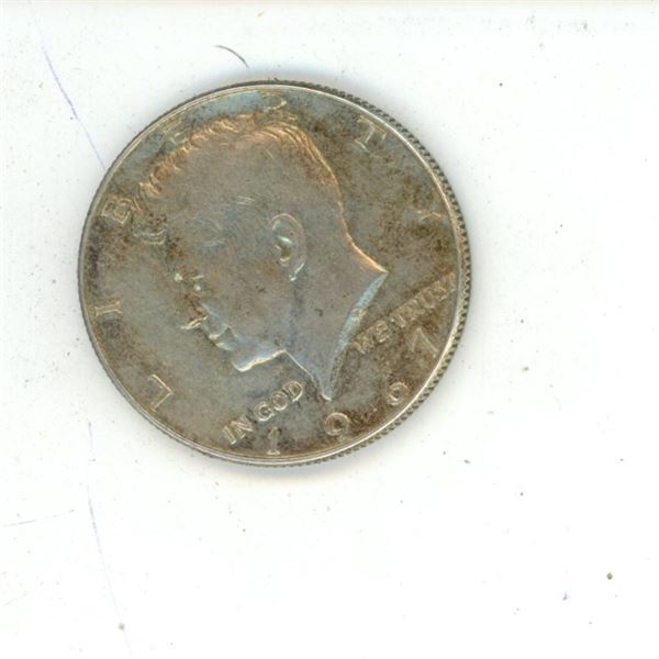 1967 US Silver Half Dollar