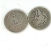 Image 2 : lot of 2 (1909 and 1948) US Quarters