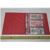 Image 1 : Binder Collection Set. (It includes 1988 Canadian Hundred, (2) Fifty Dollar, 1986 Canadian Five, Two
