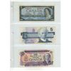Image 10 : Binder Collection Set. (It Includes Small and Large Cents, Canadian Currency Notes, 5, 10, 25 Cents 