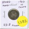 Image 1 : Hong Kong. 1903 Silver 10 Cents. King Edward VII, VG.