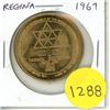 Image 1 : 1967 Regina Trade Dollar. Commemorates the 100th anniversary of Canada in 1867. BU.