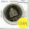 Image 1 : 1997 Fort Qu’Appelle Saskatchewan Trade Dollar. Commemorates the oldest original Hudson[x=#
