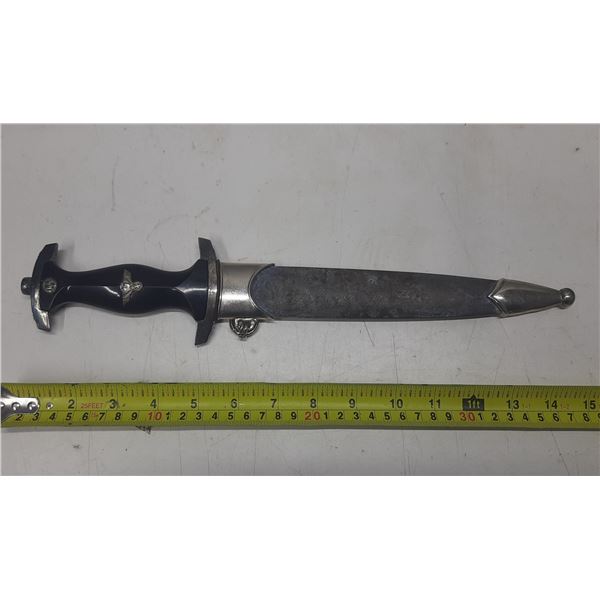 SS Dagger from Nazi Germany. Engraved Meine Ehre Heist Treue (My Honour is Loyalty). Includes Scabba