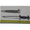 Image 3 : SS Dagger from Nazi Germany. Engraved Meine Ehre Heist Treue (My Honour is Loyalty). Includes Scabba
