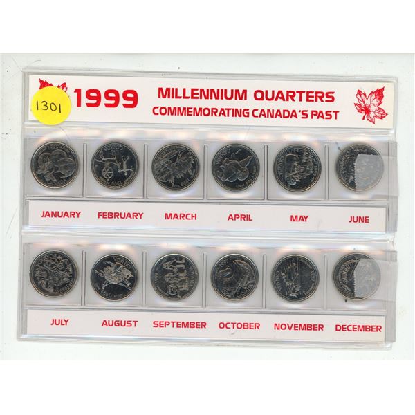 1999 Millennium Quarters.