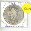 Image 1 : 1968 Mexico Olympic Coin.