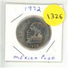 Image 1 : 1972 Mexican Peso Coin.