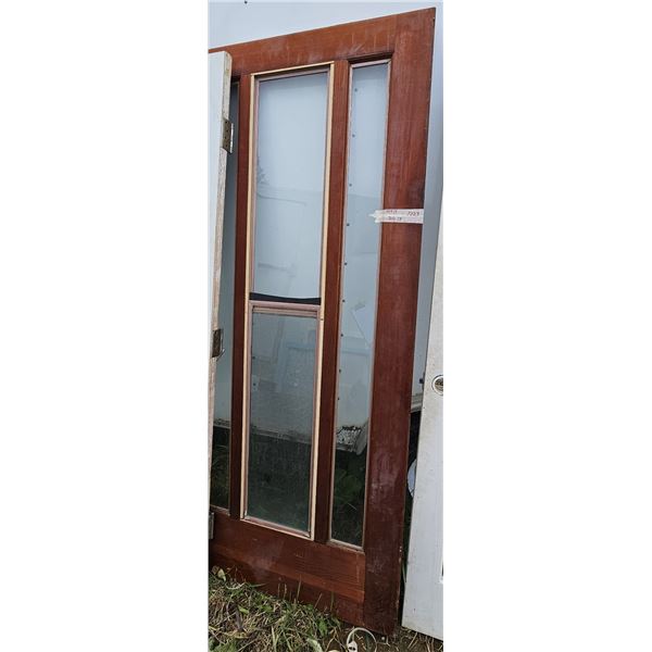 36"x81" Door w/ Glass & Screen