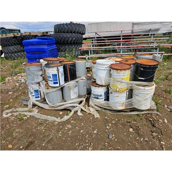 2- Pallets Of Tremco Fas-n-Free Adhesive