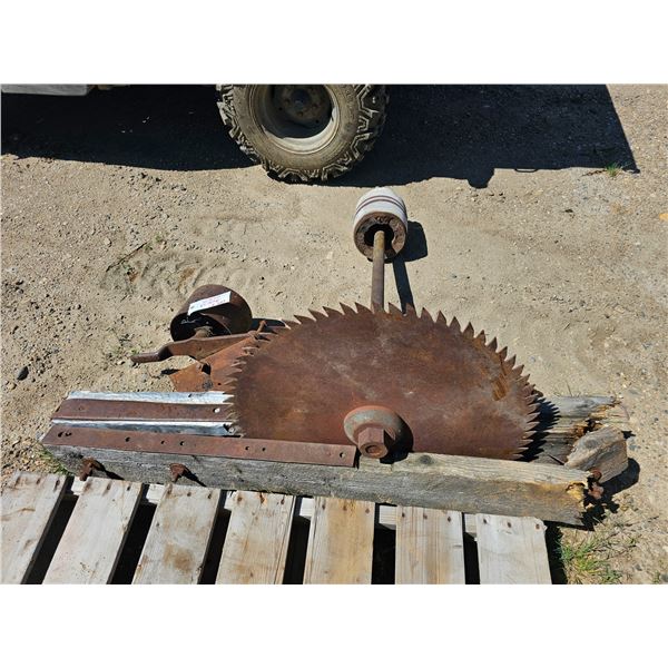 Antique H&K Stahl Mill Saw Equipment - Untested